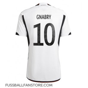 Deutschland Serge Gnabry #10 Replik Heimtrikot WM 2022 Kurzarm